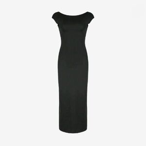 Elegant Black Evening Gown